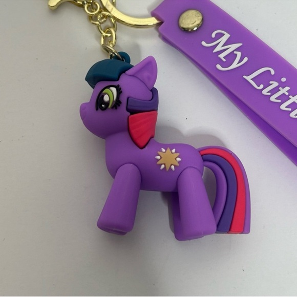 My Little Pony Twilight Sparkle Rubber Keychain NEW - Picture 9 of 15